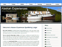 Tablet Screenshot of alaskanexperiences.com